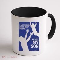 God Sent Me My Son Coffee Mug thumb 1