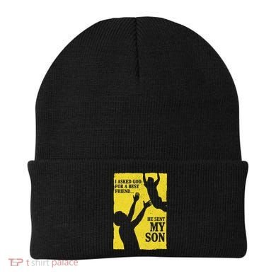 God Sent Me My Son Beanie