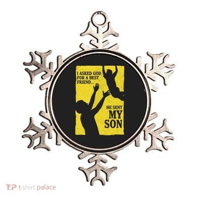 God Sent Me My Son Ornament