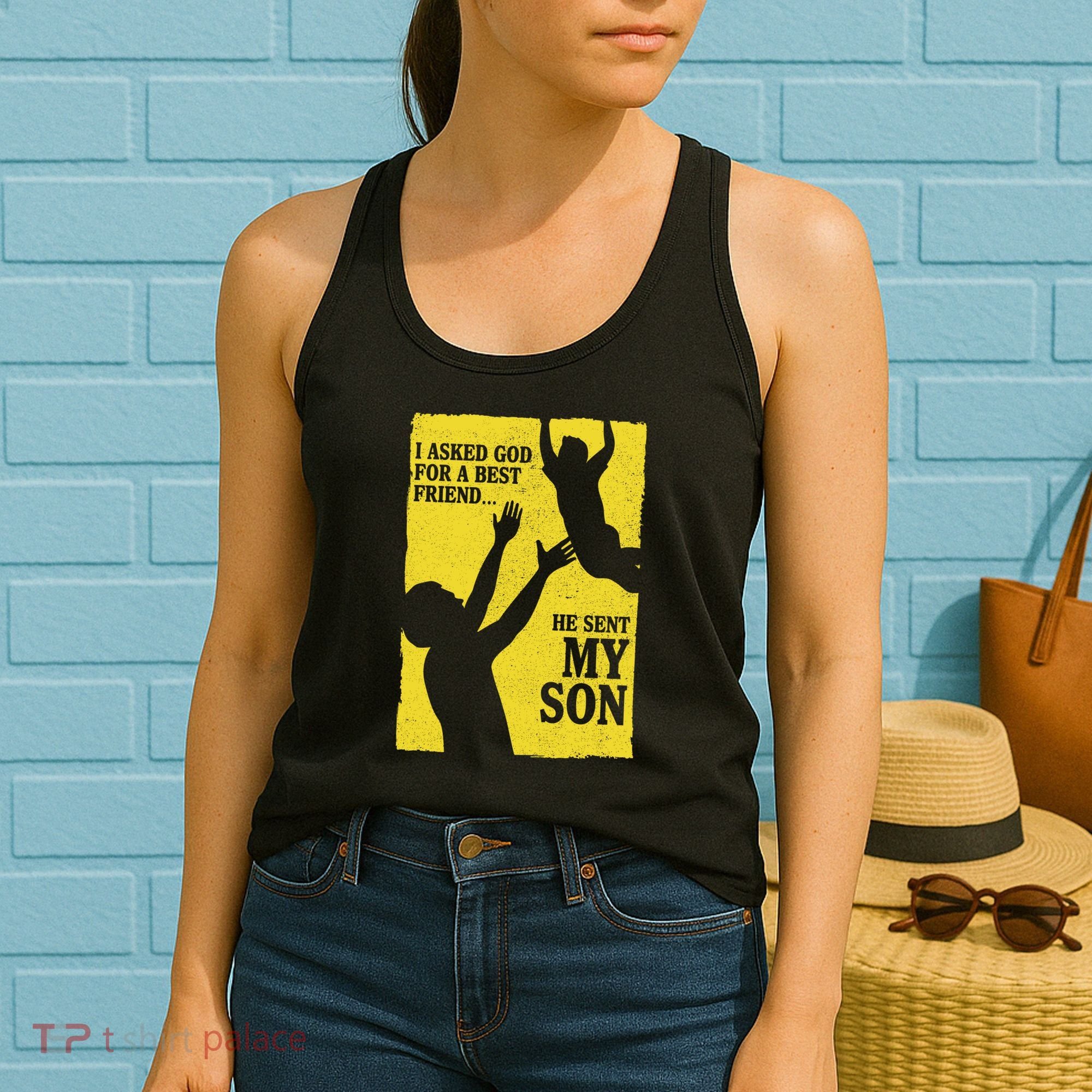 God Sent Me My Son Women's Tank Top