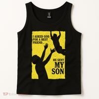 God Sent Me My Son Tank Top thumb 2