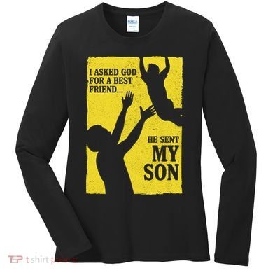 God Sent Me My Son Women's Long Sleeve Shirt