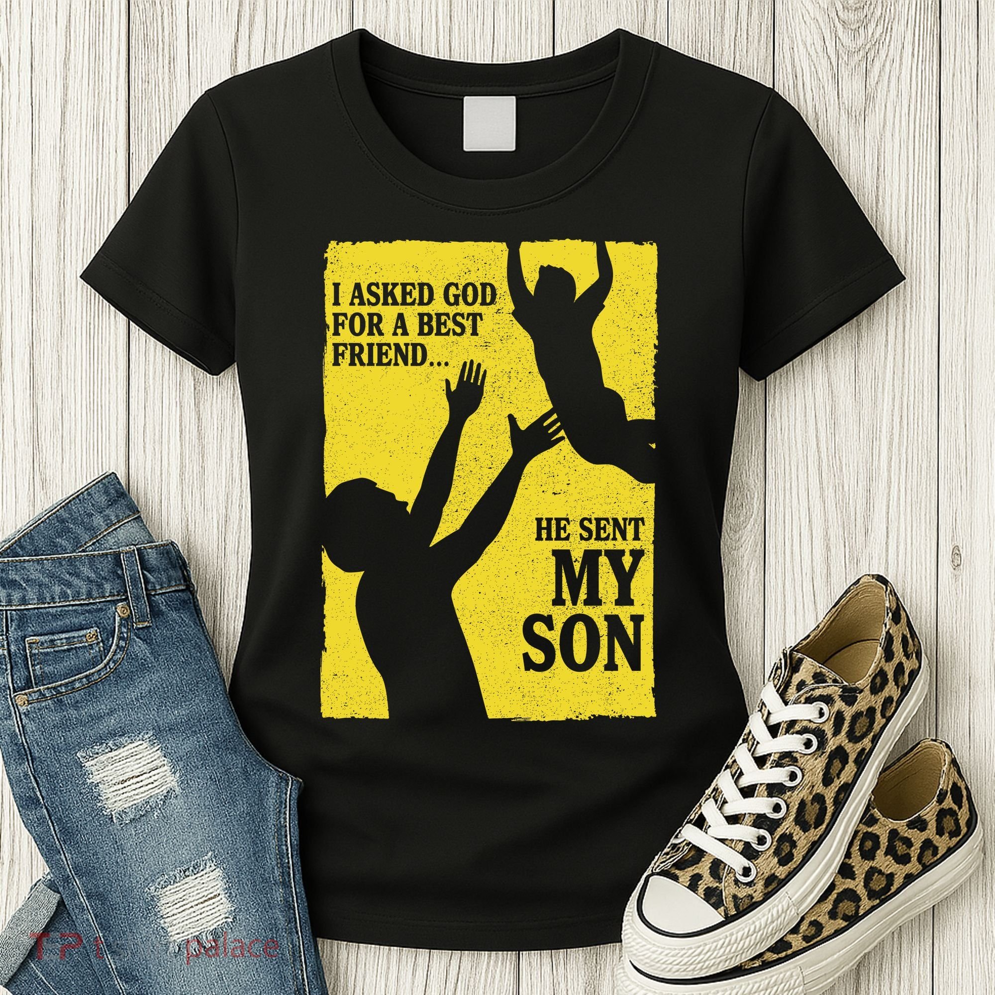 God Sent Me My Son Women's T-Shirt