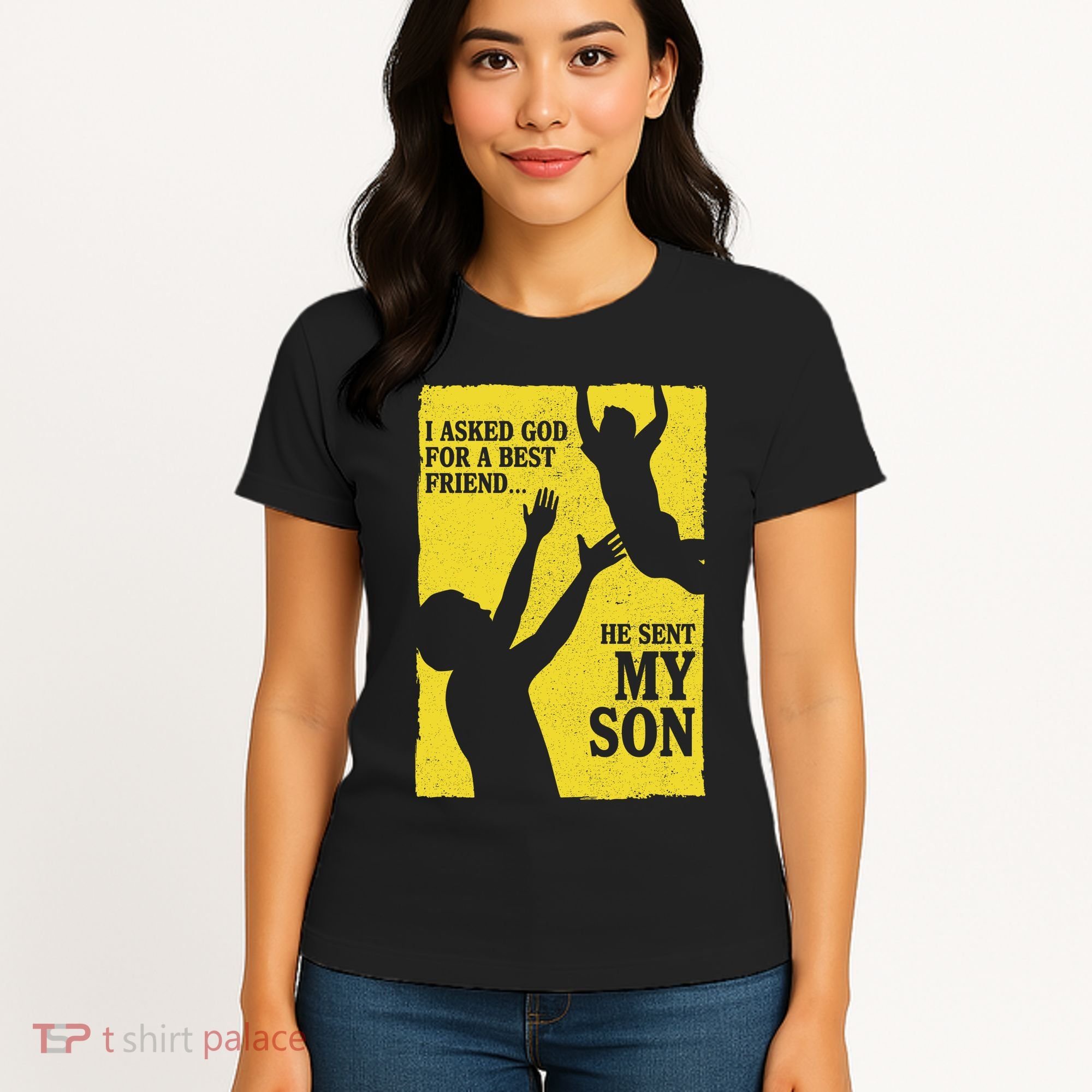 God Sent Me My Son Women's T-Shirt