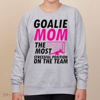 Mom Soccer Goalie Keeper Soccer Mom Meaningful Gift Women's Sweatshirt thumb 0