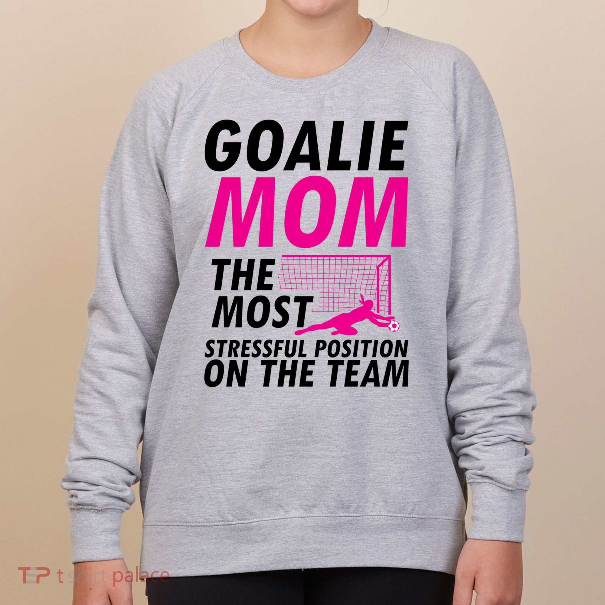 Mom Soccer Goalie Keeper Soccer Mom Meaningful Gift Women's Sweatshirt