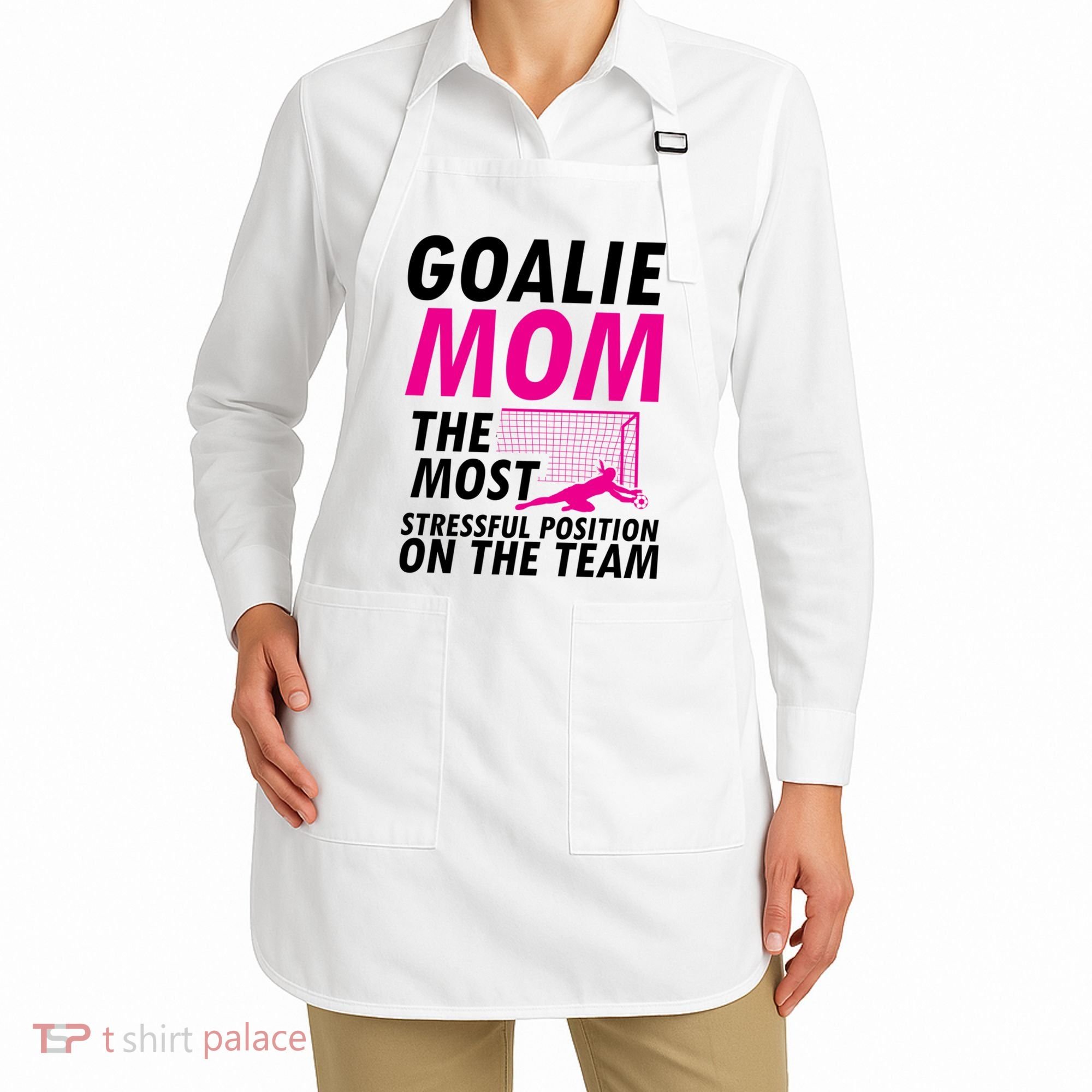 Mom Soccer Goalie Keeper Soccer Mom Meaningful Gift Apron