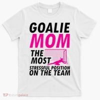 Mom Soccer Goalie Keeper Soccer Mom Meaningful Gift T-Shirt thumb 0