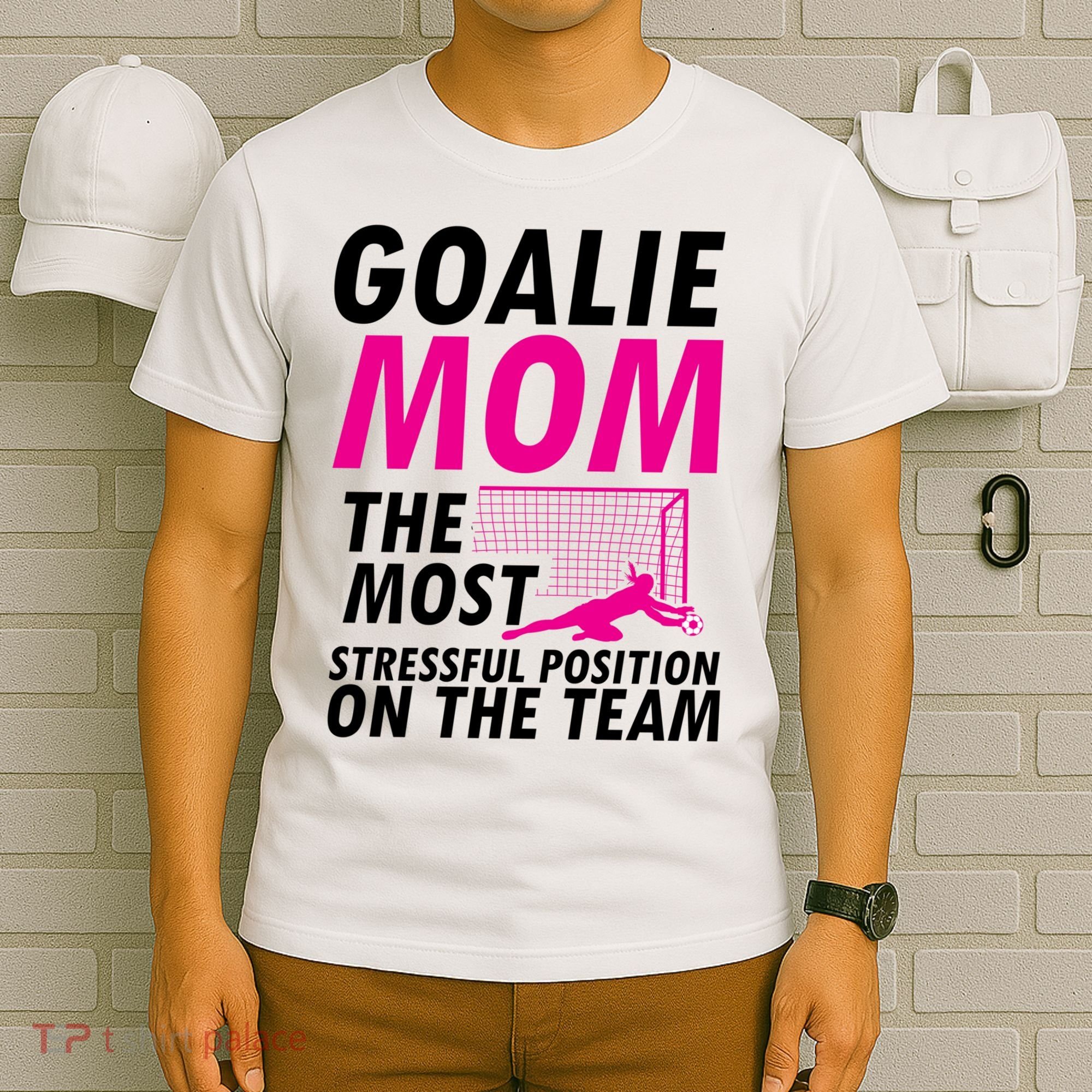 Mom Soccer Goalie Keeper Soccer Mom Meaningful Gift T-Shirt