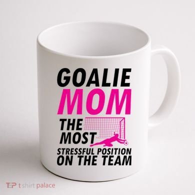 Mom Soccer Goalie Keeper Soccer Mom Meaningful Gift Coffee Mug back