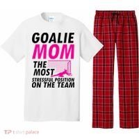 Mom Soccer Goalie Keeper Soccer Mom Meaningful Gift Pajama Set thumb 0