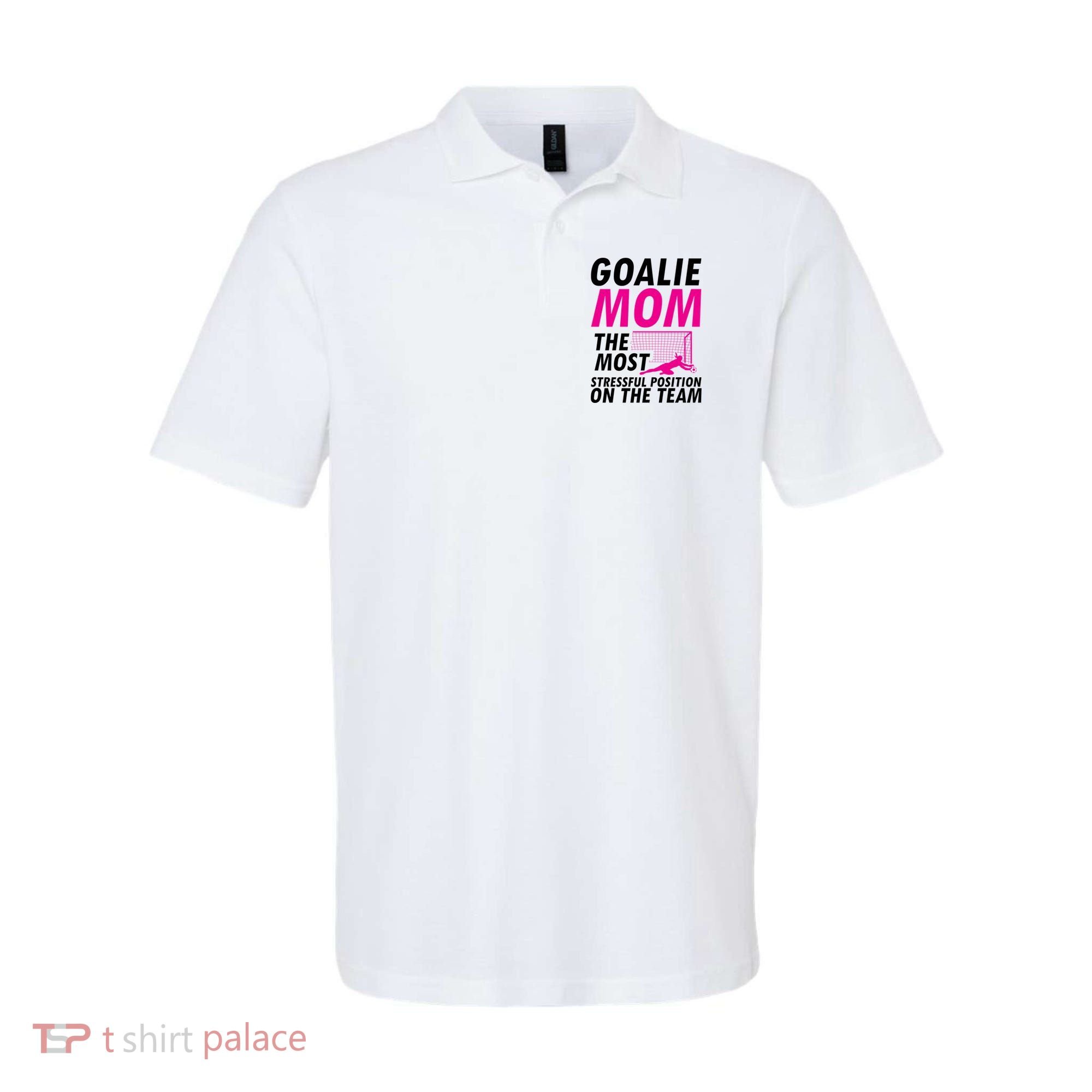 Mom Soccer Goalie Keeper Soccer Mom Meaningful Gift Polo