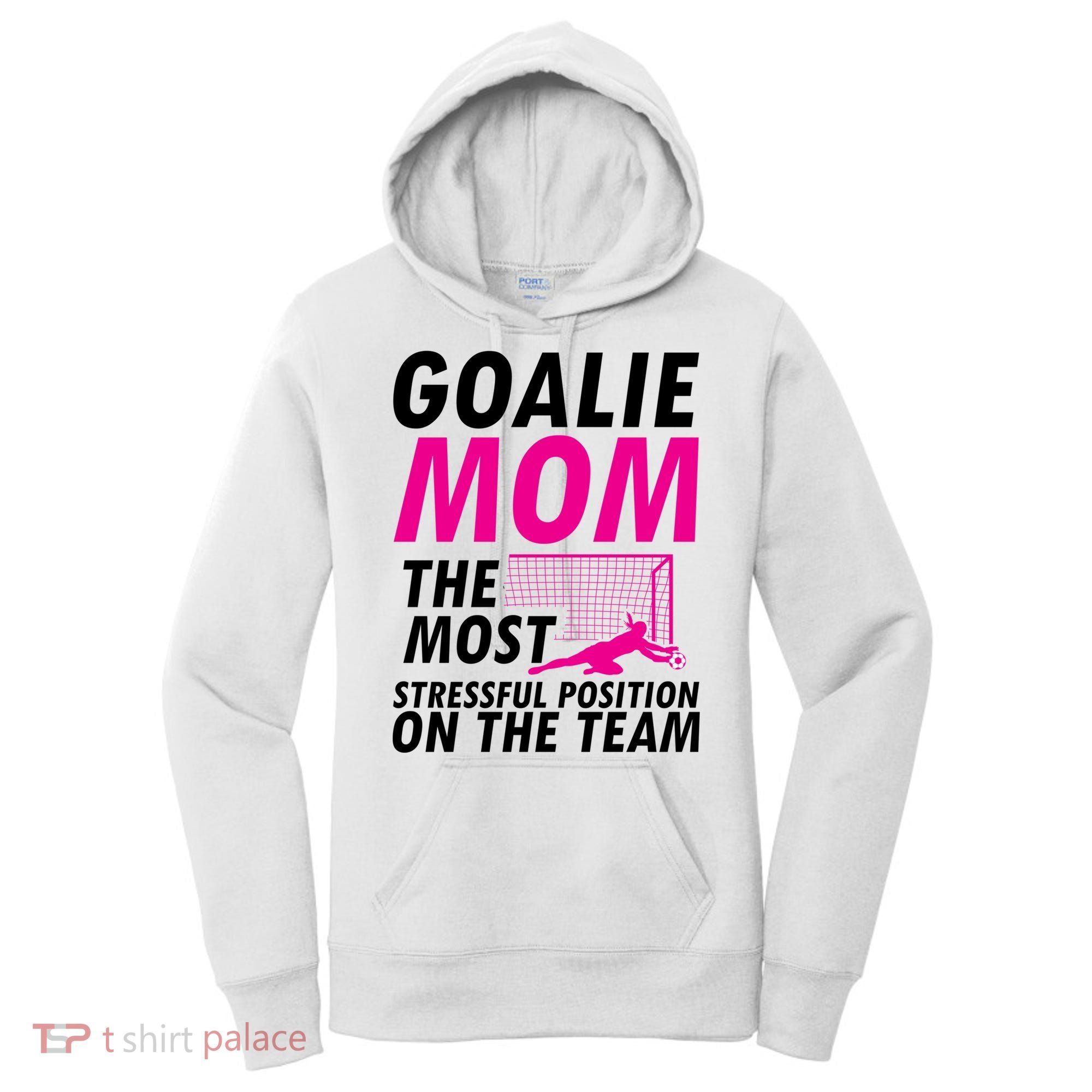 Mom Soccer Goalie Keeper Soccer Mom Meaningful Gift Women's Hoodie
