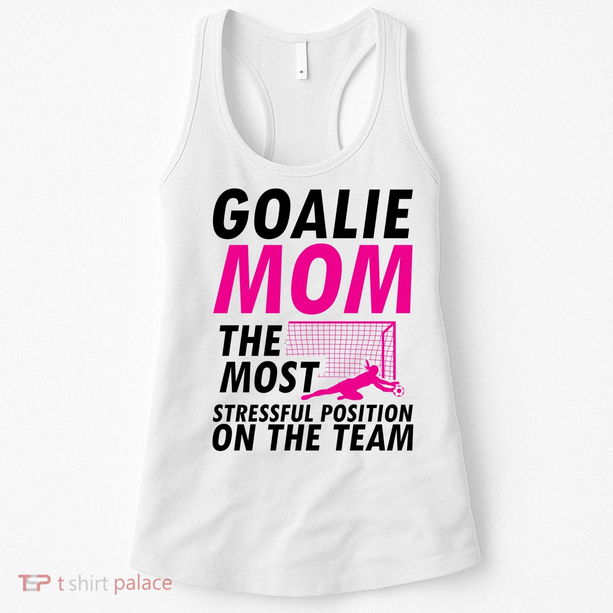 Mom Soccer Goalie Keeper Soccer Mom Meaningful Gift Women's Tank Top