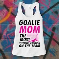 Mom Soccer Goalie Keeper Soccer Mom Meaningful Gift Women's Tank Top thumb 3