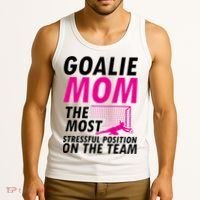 Mom Soccer Goalie Keeper Soccer Mom Meaningful Gift Tank Top thumb 3