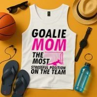 Mom Soccer Goalie Keeper Soccer Mom Meaningful Gift Tank Top thumb 4