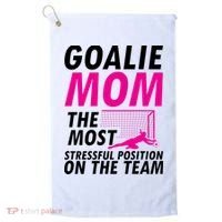 Mom Soccer Goalie Keeper Soccer Mom Meaningful Gift Golf Towel thumb 0