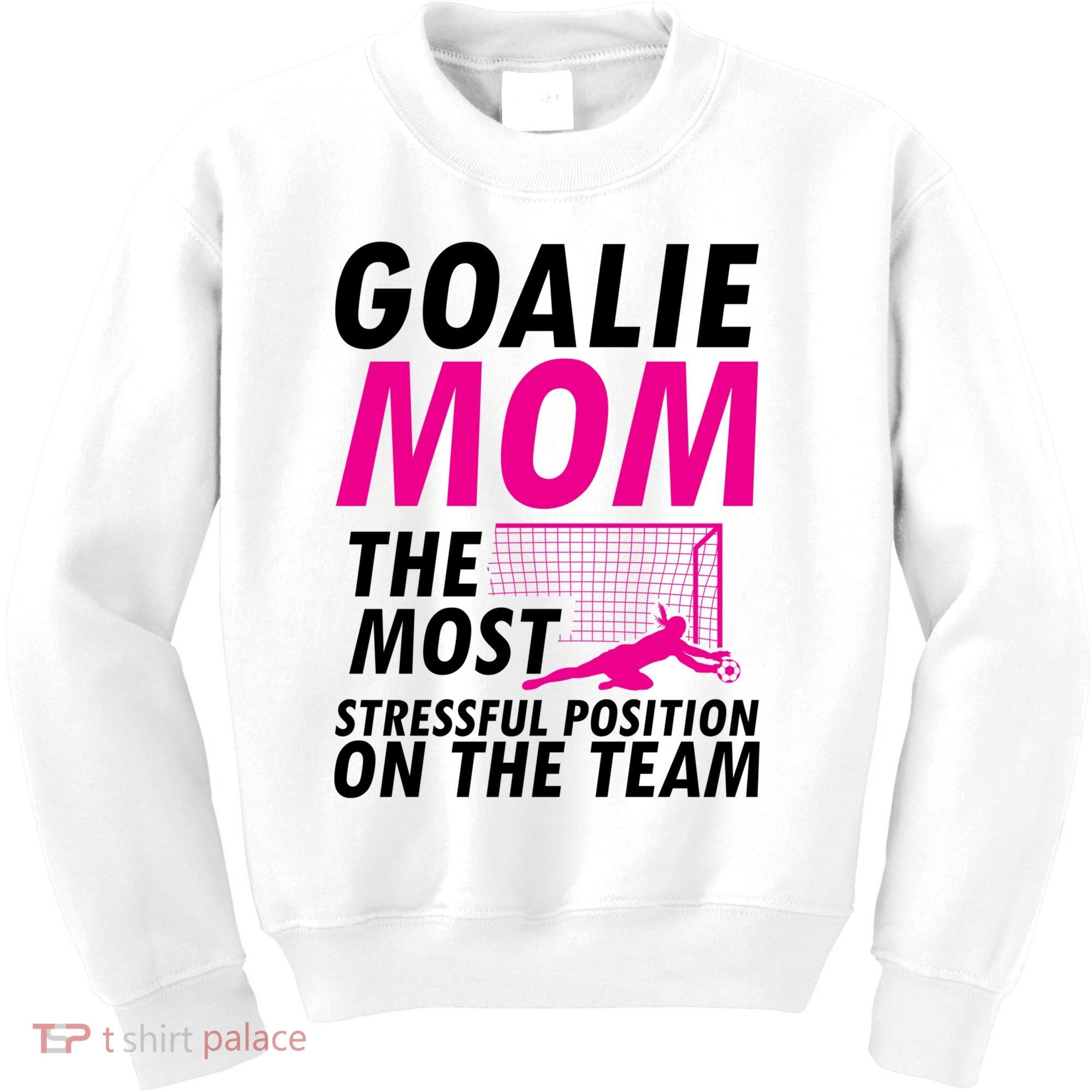 Mom Soccer Goalie Keeper Soccer Mom Meaningful Gift Kids Sweatshirt