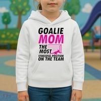 Mom Soccer Goalie Keeper Soccer Mom Meaningful Gift Kids Hoodie thumb 3