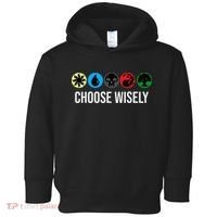 M.A.N.A Symbols Gathering Magic Choose Wisely Blue Red Green Toddler Hoodie thumb 0