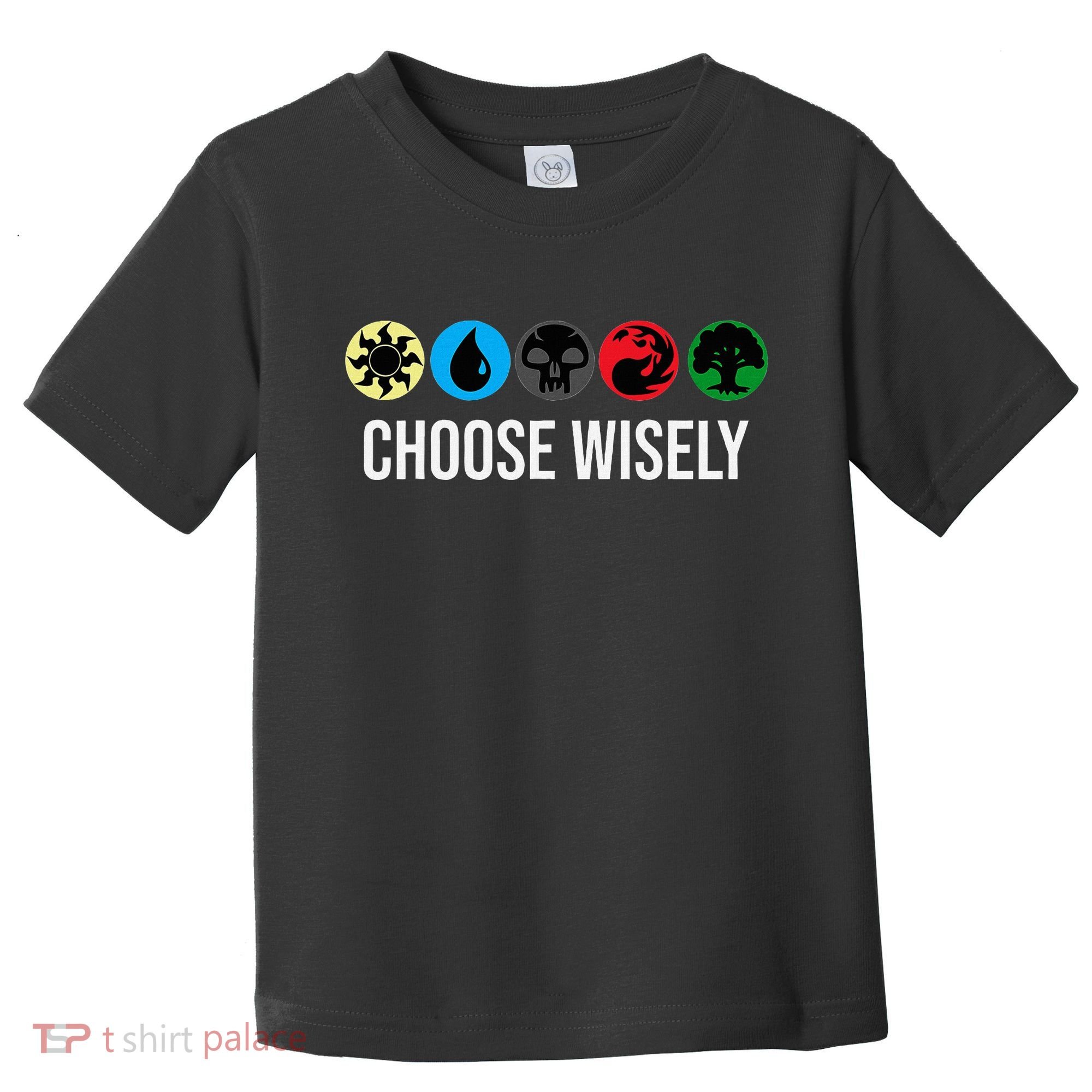 M.A.N.A Symbols Gathering Magic Choose Wisely Blue Red Green Toddler T-Shirt