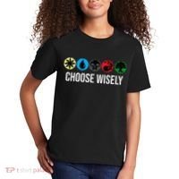 M.A.N.A Symbols Gathering Magic Choose Wisely Blue Red Green Kids T-Shirt thumb 2