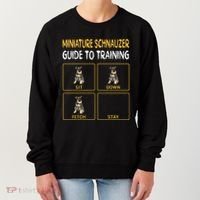 Miniature Schnauzer Guide To Training Dog Obedience Women's Sweatshirt thumb 0