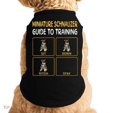 Miniature Schnauzer Guide To Training Dog Obedience Doggie Tank