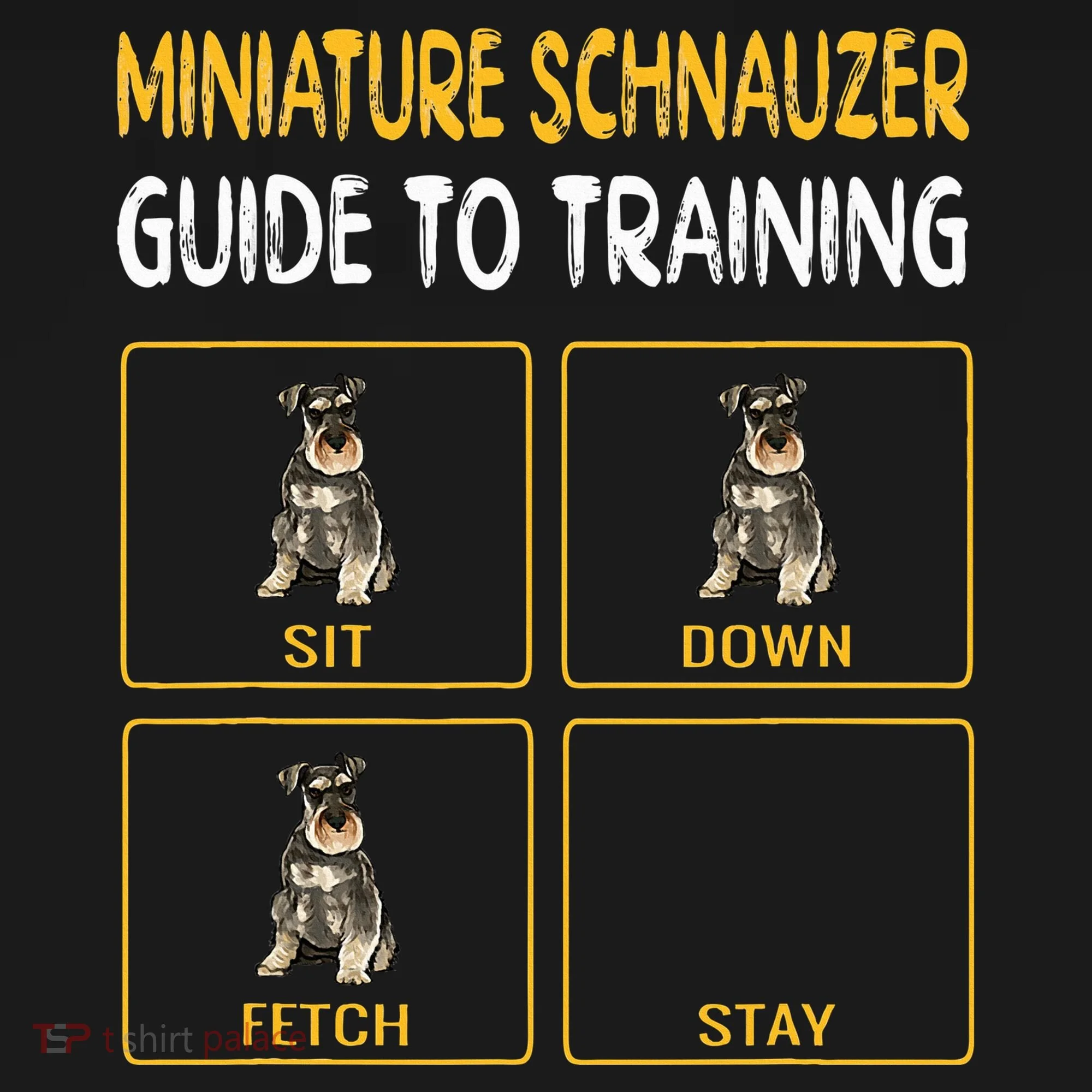 Miniature Schnauzer Guide To Training Dog Obedience Doggie Tank