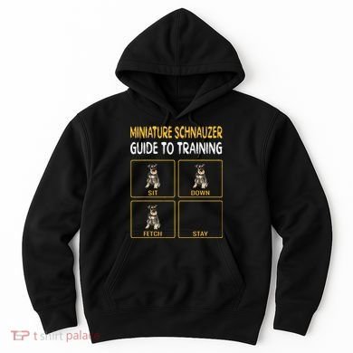 Miniature Schnauzer Guide To Training Dog Obedience Hoodie