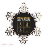Miniature Schnauzer Guide To Training Dog Obedience Ornament thumb 0