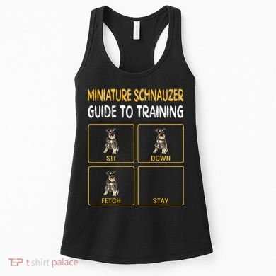 Miniature Schnauzer Guide To Training Dog Obedience Women's Tank Top