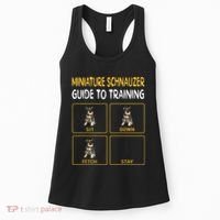 Miniature Schnauzer Guide To Training Dog Obedience Women's Tank Top thumb 0