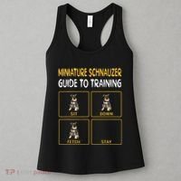 Miniature Schnauzer Guide To Training Dog Obedience Women's Tank Top thumb 3