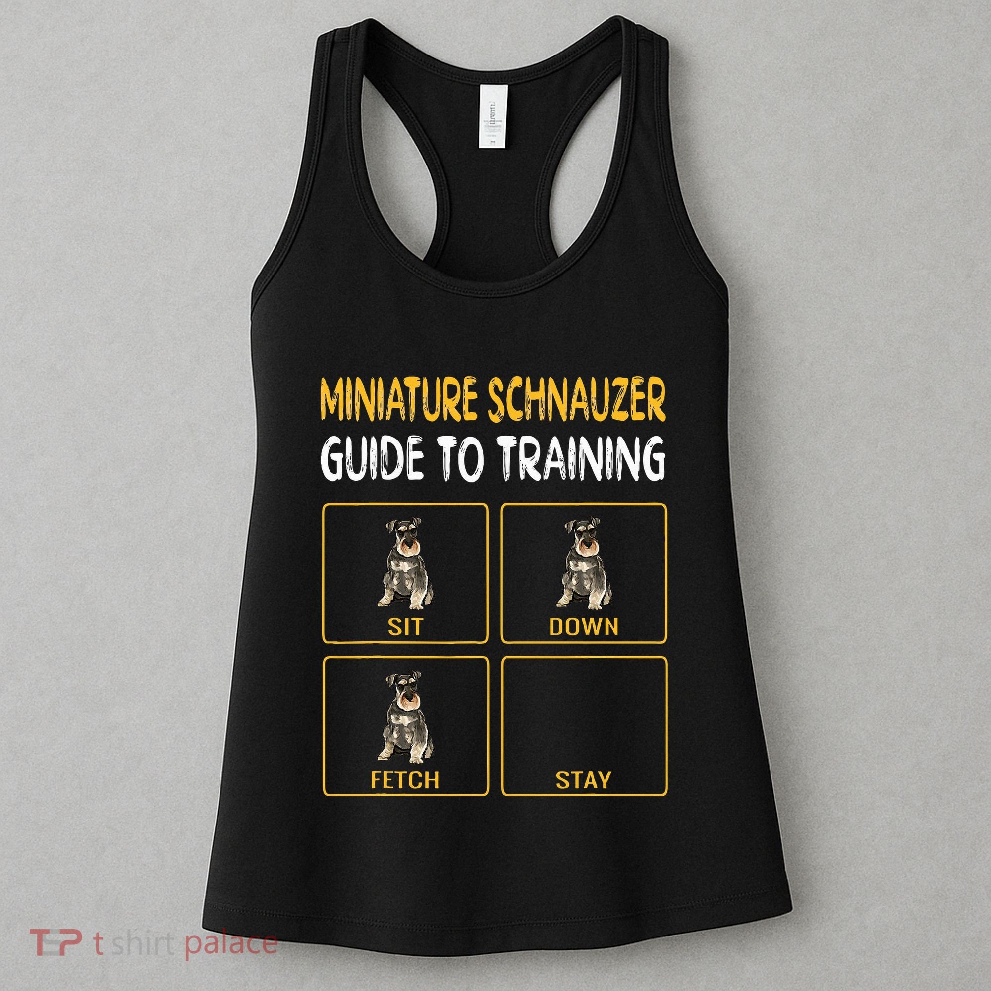 Miniature Schnauzer Guide To Training Dog Obedience Women's Tank Top