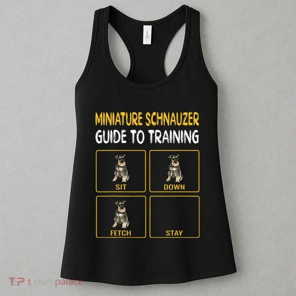 Miniature Schnauzer Guide To Training Dog Obedience Women's Tank Top