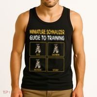 Miniature Schnauzer Guide To Training Dog Obedience Tank Top thumb 3