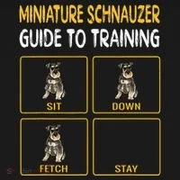 Miniature Schnauzer Guide To Training Dog Obedience Women's T-Shirt thumb 6