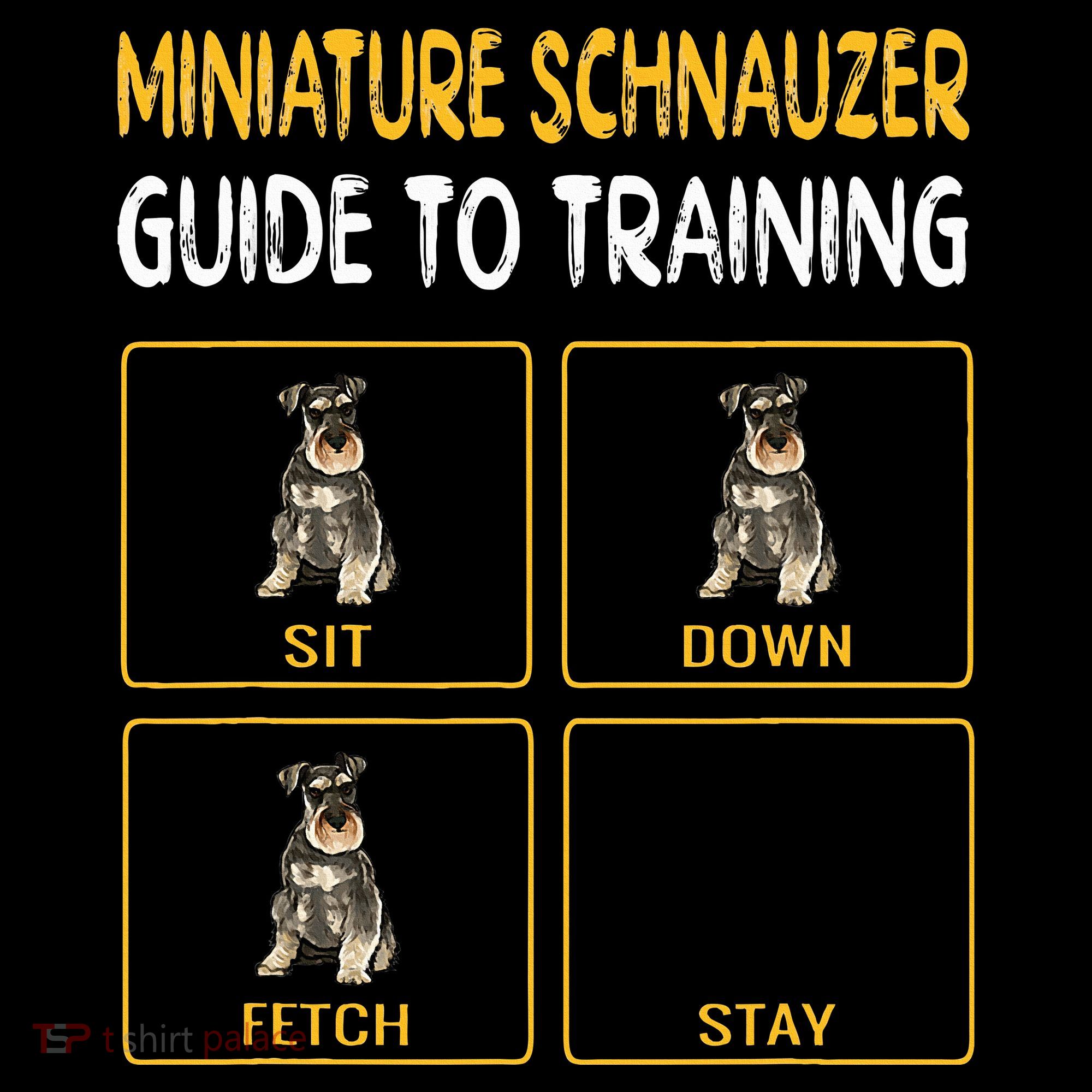 Miniature Schnauzer Guide To Training Dog Obedience Kids Sweatshirt