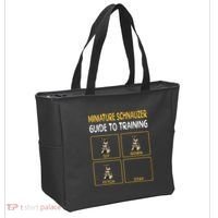 Miniature Schnauzer Guide To Training Dog Obedience Tote Bag thumb 2