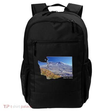 Mount St. Helens Map Washington Volcano Backpack
