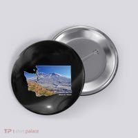 Mount St. Helens Map Washington Volcano Button thumb 0