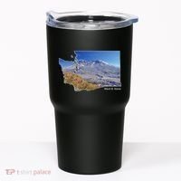 Mount St. Helens Map Washington Volcano Tumbler thumb 0