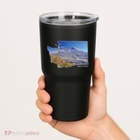 Mount St. Helens Map Washington Volcano Tumbler thumb 2