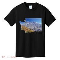 Mount St. Helens Map Washington Volcano Kids T-Shirt thumb 0