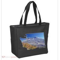 Mount St. Helens Map Washington Volcano Tote Bag thumb 2