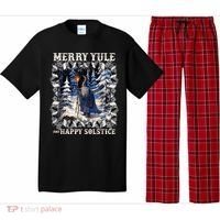 Merry Solstice Happy Yule Christmas Bird Nordic Xmas Graphic Pajama Set thumb 0