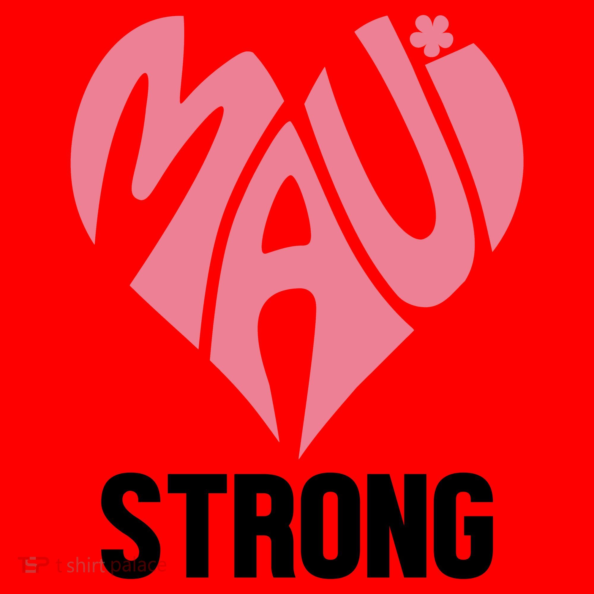 Maui Strong Hawaii Relief Santa Hat