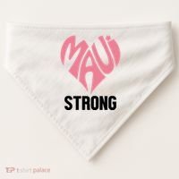 Maui Strong Hawaii Relief USA-Made Doggie Bandana thumb 0